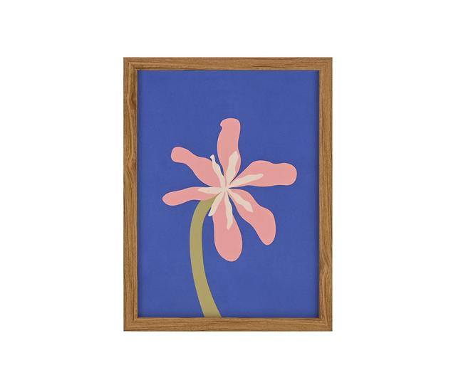 Cuadro 30 x 40 cm Flor - Natural