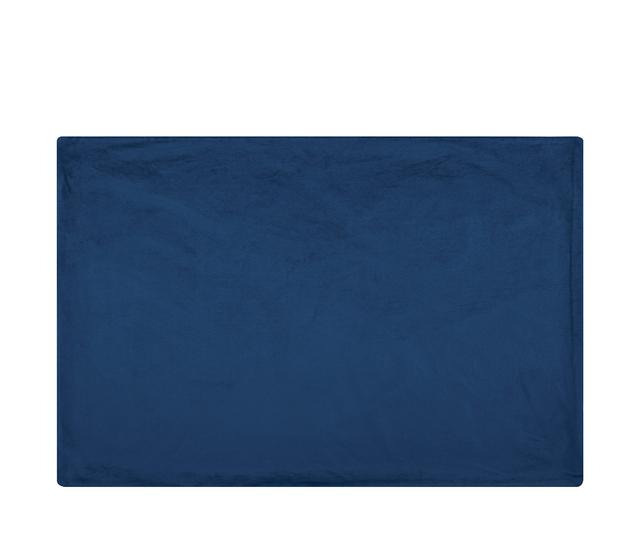 Funda para cojín de terciopelo Cachet 40 x 65 cm - Azul marino