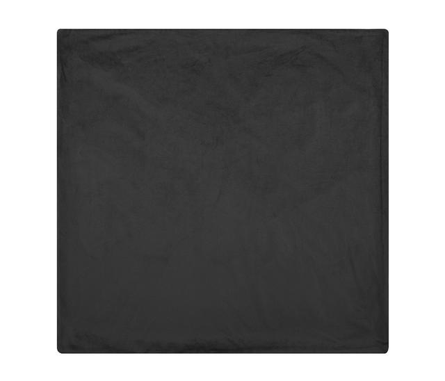 Funda para cojín de terciopelo Cachet 60 x 60 cm - Negro