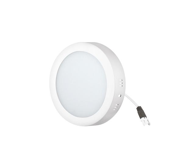 Luminario Vanguardia LED de sobreponer circular, 24W, luz blanca 6500K - Blanco