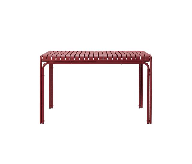 Mesa para exterior Bastos 120 cm - Rojo