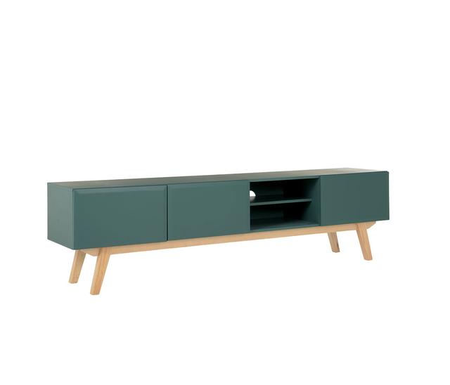 Mueble de tv Cuauhtémoc 200 cm - Verde liso