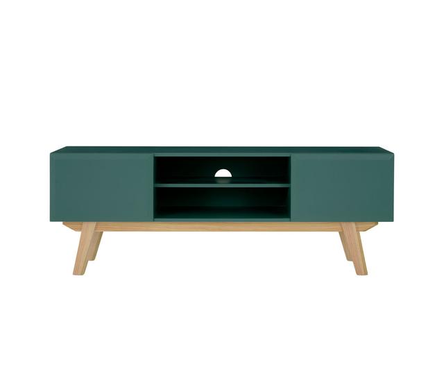 Mueble para tv Cuauhtémoc - Verde liso