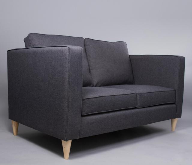 Sofá Allende loveseat - Gris oscuro