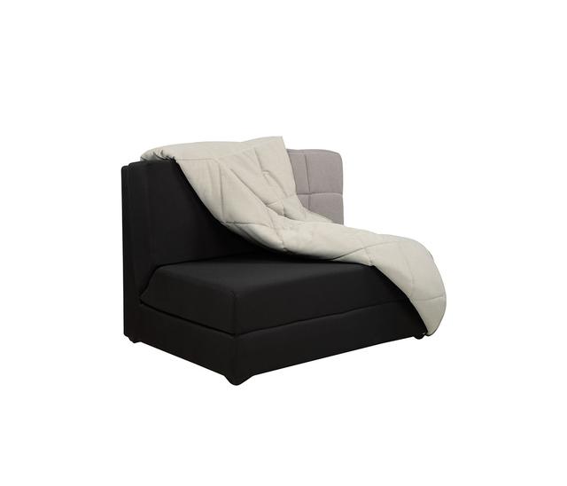 Sofá cama desenfundable Colorín - Gris oscuro