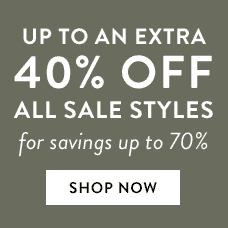Enjoy Up To An Extra 40% Off All Sale Styles. Shop Now!