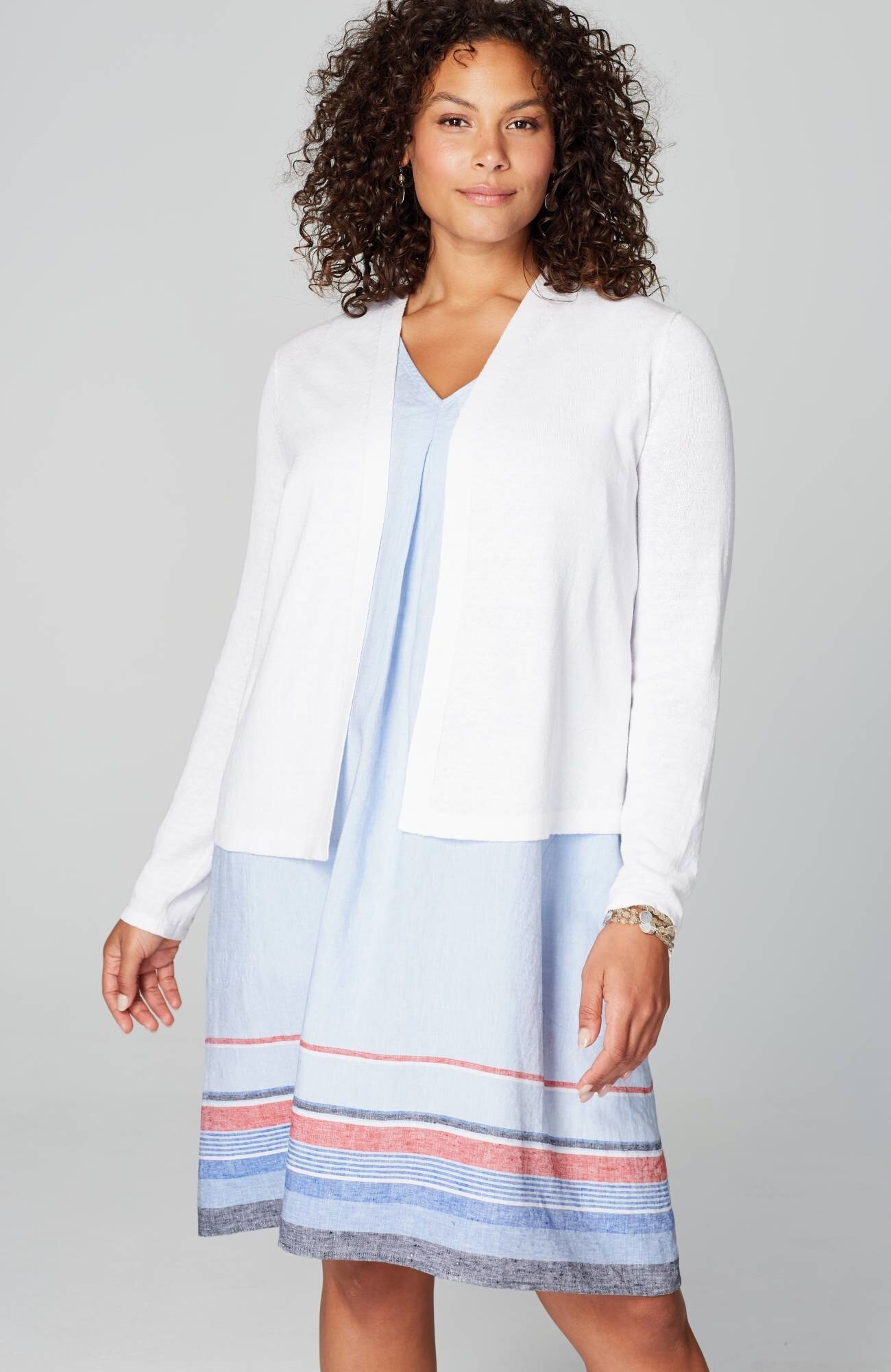 All Sizes New J Jill White Linen Multi-Seam Maxi Skirt 