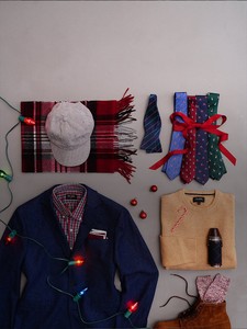 Men's holiday gifts and dressing