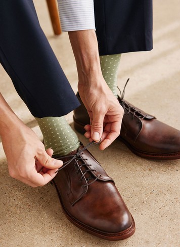 Make your feet happy with very comfortable and very affordable dress socks.