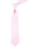 Petite Gingham Pink Tie