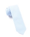 New Gingham Sky Blue Tie