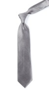 Mini Dots Silver Tie