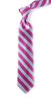 Bar Stripes Rose Tie