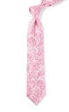Organic Paisley Baby Pink Tie