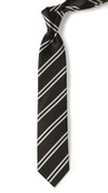 Double Stripe Black Tie