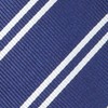 Double Stripe Navy Tie