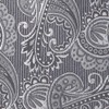 Twill Paisley Charcoal Tie
