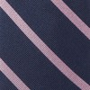 Trad Stripe Navy Tie