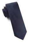 Solid Texture Midnight Navy Tie