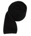 Knitted Black Tie