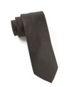 Solid Texture Black Tie
