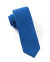 Solid Wool Royal Blue Tie