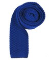 Knitted Royal Blue Tie