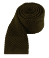 Knitted Chocolate Tie