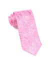 Twill Paisley Pink Tie