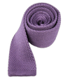 Knitted Lavender Tie