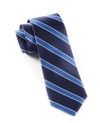 Honor Stripe True Navy Tie