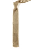 Knitted Light Champagne Tie
