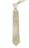 Native Herringbone Light Champagne Tie