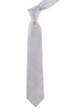 Glen H. Plaid Grey Tie
