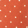 Primary Dot Burnt Orange Tie