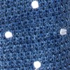 Scramble Knit Polkas Blue Tie