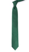 Four Sided Kelly Green Tie