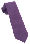Linen Row Eggplant Tie
