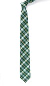 Plaid Outlook Kelly Green Tie