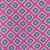 Silk Squarework Wild Pink Tie