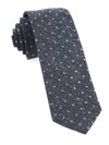 Knotted Dots Navy Tie