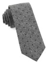 Medallion Ridges Grey Tie