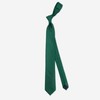 Herringbone Vow Hunter Green Tie