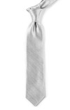 Herringbone Platinum Tie