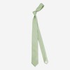 Herringbone Vow Sage Green Tie