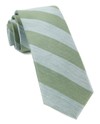 Rsvp Stripe Moss Green Tie