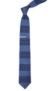 Turf Stripes Cornflower Blue Tie