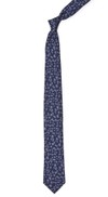 Free Fall Floral Lavender Tie