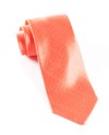 Herringbone Coral Tie