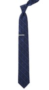 Golf Club Stripe Navy Tie